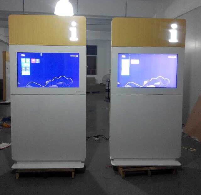 46 inch interactive touch screen kiosk case