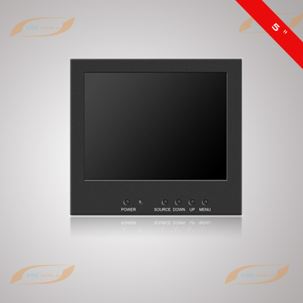 5 inch Professional CCTV LCD Monitor