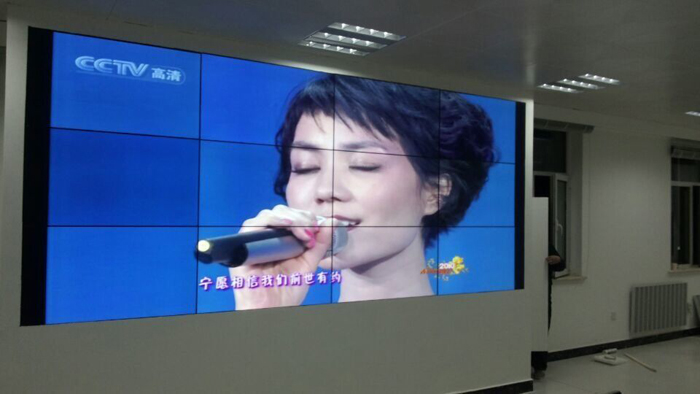 46 inch 5.3mm 3*4 LCD Video Wall with embedded in cabinet way