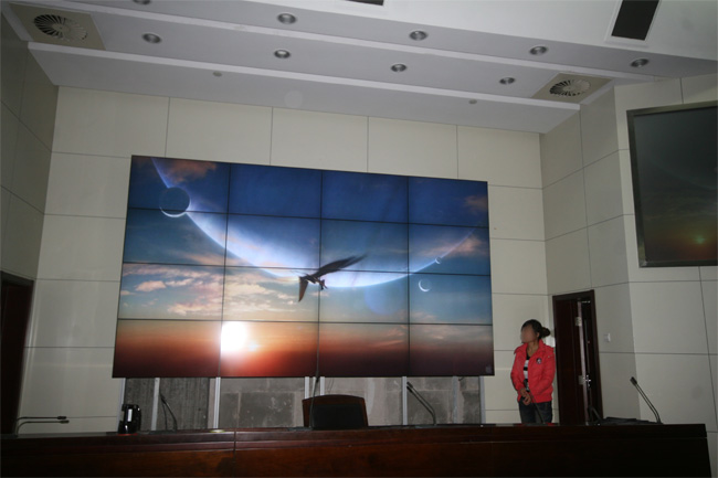 46 inch 5.3mm 4*4 LCD Video Wall in Qingdao