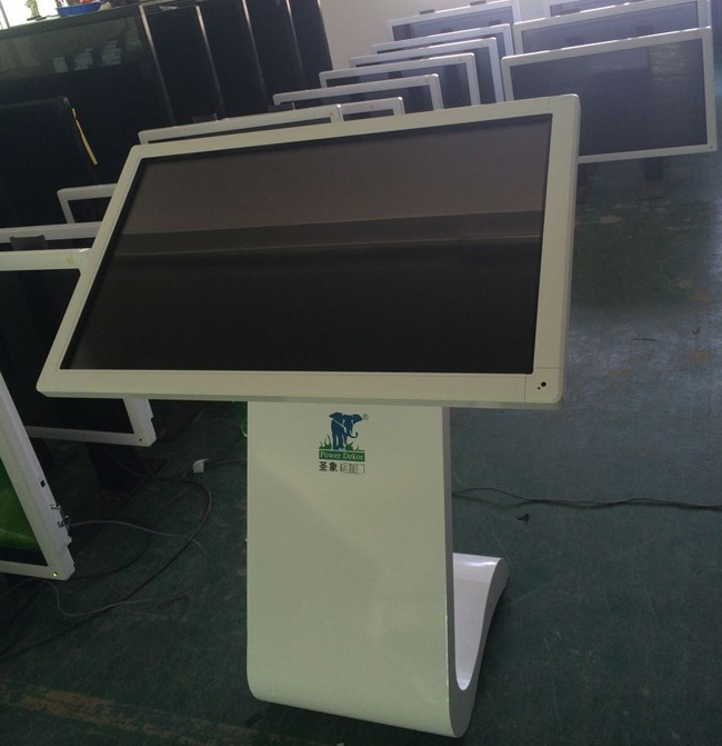 50 inch touch screen kiosk for Power Dekor Group